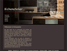 Tablet Screenshot of kichenatelier.lu